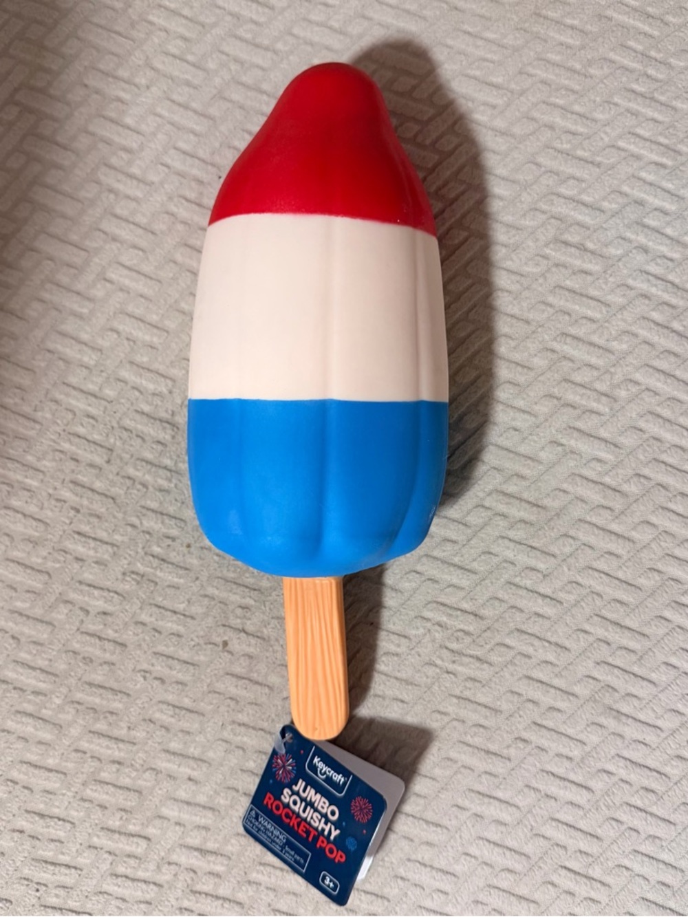 Jumbo Squishy Rocket Pop Popsicle Soft Stress Toy Viral TikTok Sensory